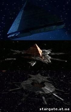 Материнские корабли из сериала Звездные врата